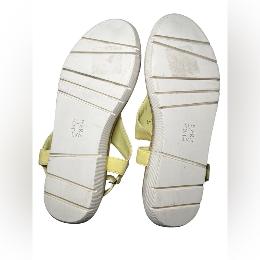 Naturalizer Women Wedge Heel Slingback Sandals Meghan - Iced Lemon - Picture 9 of 10